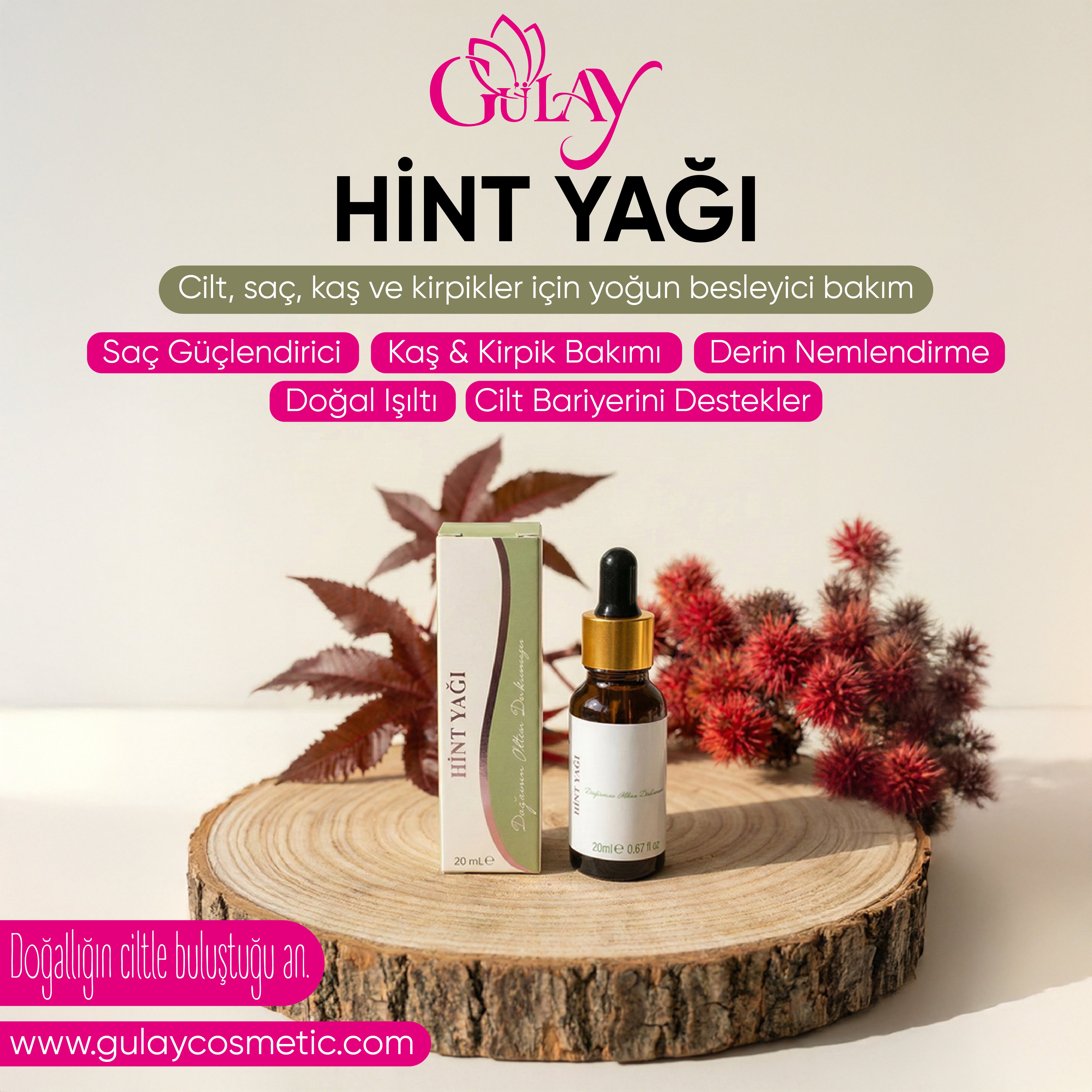 Gülay Hint Yağı ( 20mL )